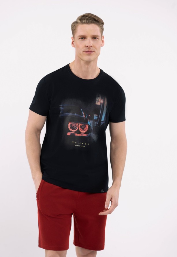 T-shirt z printem T-IVER