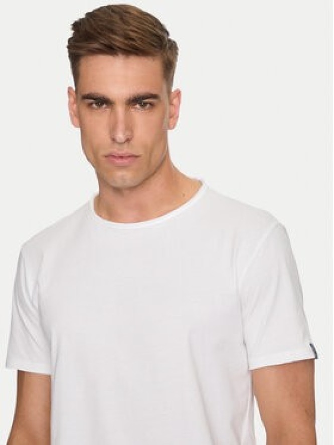 Replay T-Shirt M3590A.000.2660 Biały Regular Fit