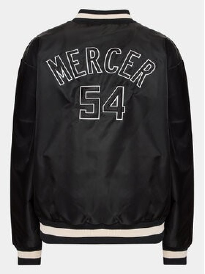 Mercer Amsterdam Kurtka bomber Unisex Re-Varsity MEAP231010 Czarny Regular Fit