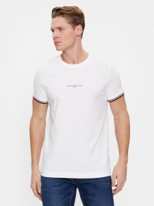 Tommy Hilfiger T-Shirt Logo MW0MW32584 Biały Regular Fit