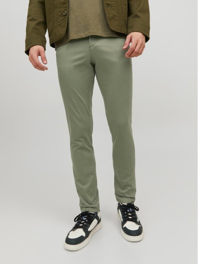 Jack&Jones Chinosy Marco 12150148 Zielony Slim Fit