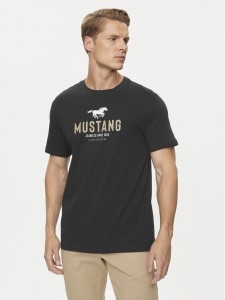 Mustang T-Shirt 1015059 Czarny Regular Fit
