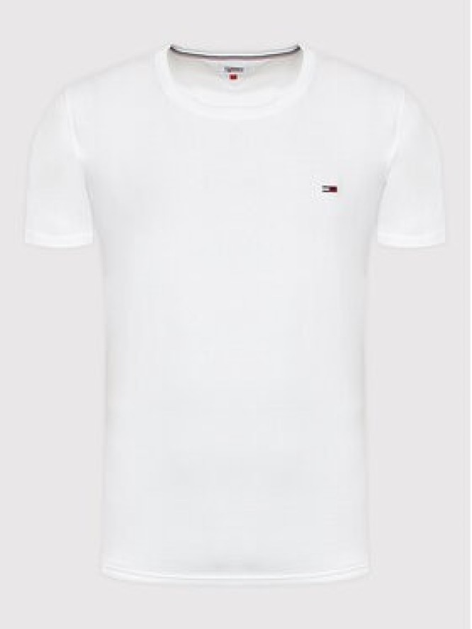 Tommy Jeans Komplet 2 t-shirtów DM0DM15381 Biały Slim Fit