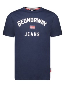 Geographical Norway Koszulka w kolorze granatowym rozmiar: S