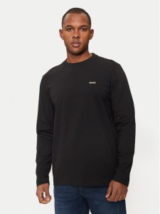 Boss Longsleeve 50506365 Czarny Regular Fit