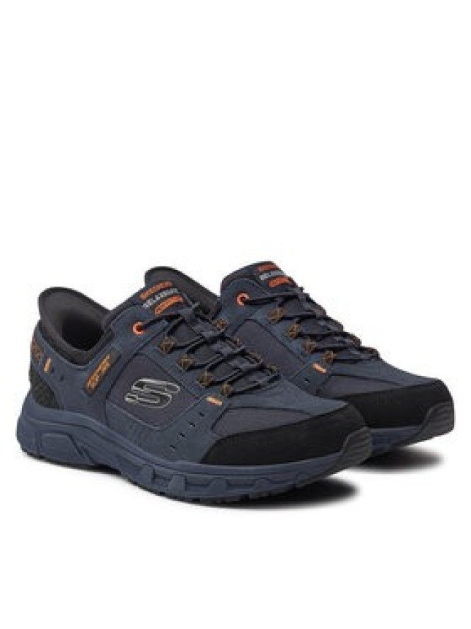 Skechers Sneakersy Oak Canyon 237450 Granatowy