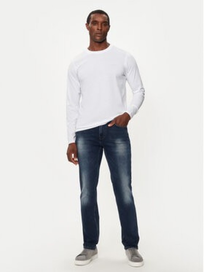 JOOP! Jeans Longsleeve 30033284 Biały Modern Fit