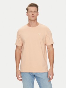 Guess T-Shirt M4YI0A KCCM1 Pomarańczowy Regular Fit