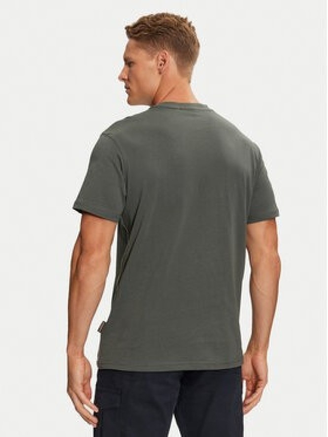 Napapijri T-Shirt S-Aylmer NP0A4HTO Zielony Regular Fit