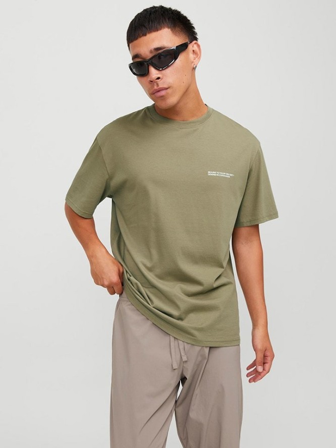 Jack & Jones Koszulka w kolorze khaki rozmiar: XL