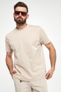 T-shirt męsk z bawełny pika PAUL&SHARK