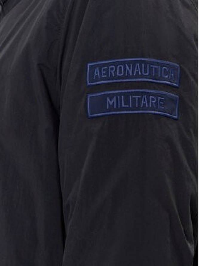 Aeronautica Militare Kurtka przejściowa 232AB2093CT3140 Granatowy Regular Fit