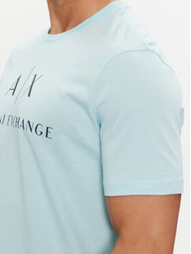 Armani Exchange T-Shirt 8NZTCJ Z8H4Z 15CY Fioletowy Regular Fit