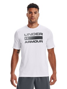 T-shirt męski Under Armour UA Team Issue Wordmark Ss - biały