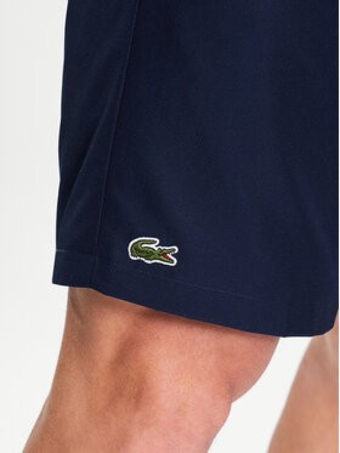 Lacoste Szorty tenisowe GH353T Granatowy Regular Fit