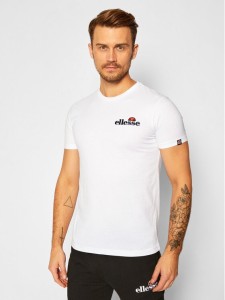 Ellesse T-Shirt Voodoo SHB06835 Biały Regular Fit