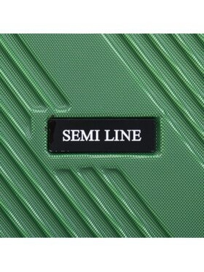 Semi Line Walizka średnia T5852-2 Zielony