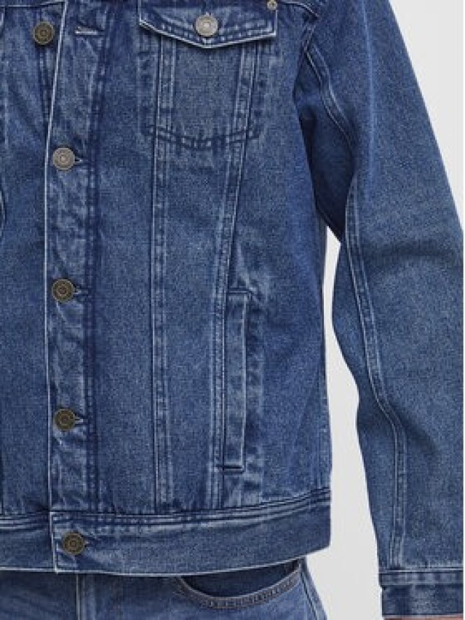 Blend Kurtka jeansowa 20714439 Niebieski Regular Fit