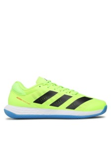 adidas Buty halowe Adizero Fastcourt Shoes HP3358 Zielony