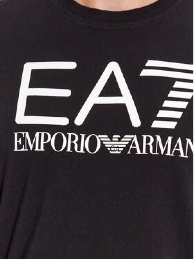 EA7 Emporio Armani T-Shirt 6RPT11 PJNVZ 1200 Czarny Regular Fit