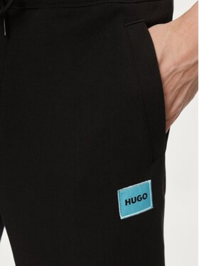 Hugo Spodnie dresowe Doak212 50447963 Czarny Regular Fit