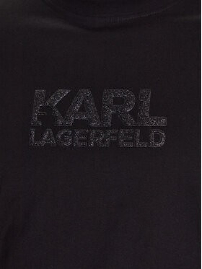 KARL LAGERFELD T-Shirt 755060 532241 Czarny Regular Fit