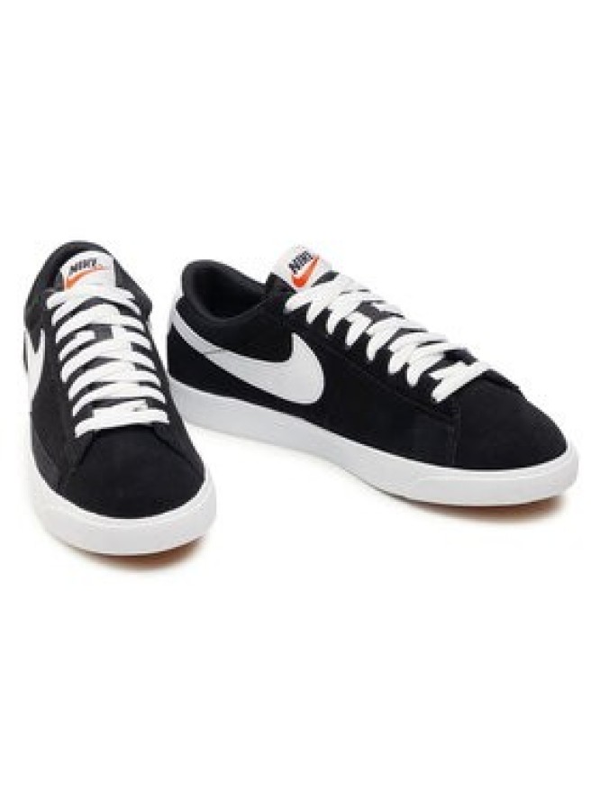 Nike Sneakersy Blazer Low Prm Vntg Suede 538402 004 Czarny