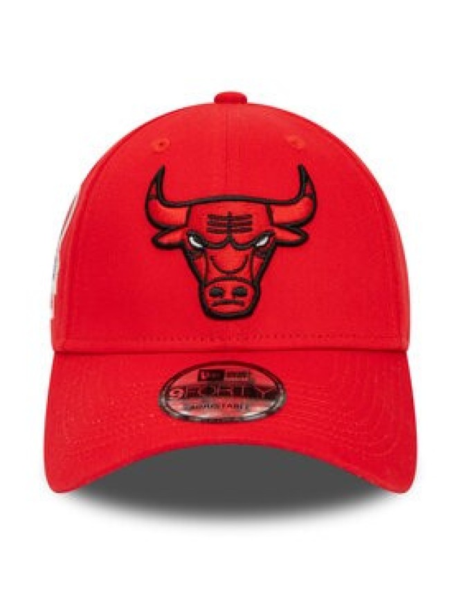 New Era Czapka z daszkiem Side Patch 940 Bulls 60435137 Czerwony