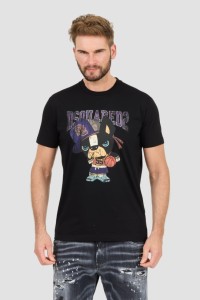 DSQUARED2 Czarny t-shirt Cool Fit Tee