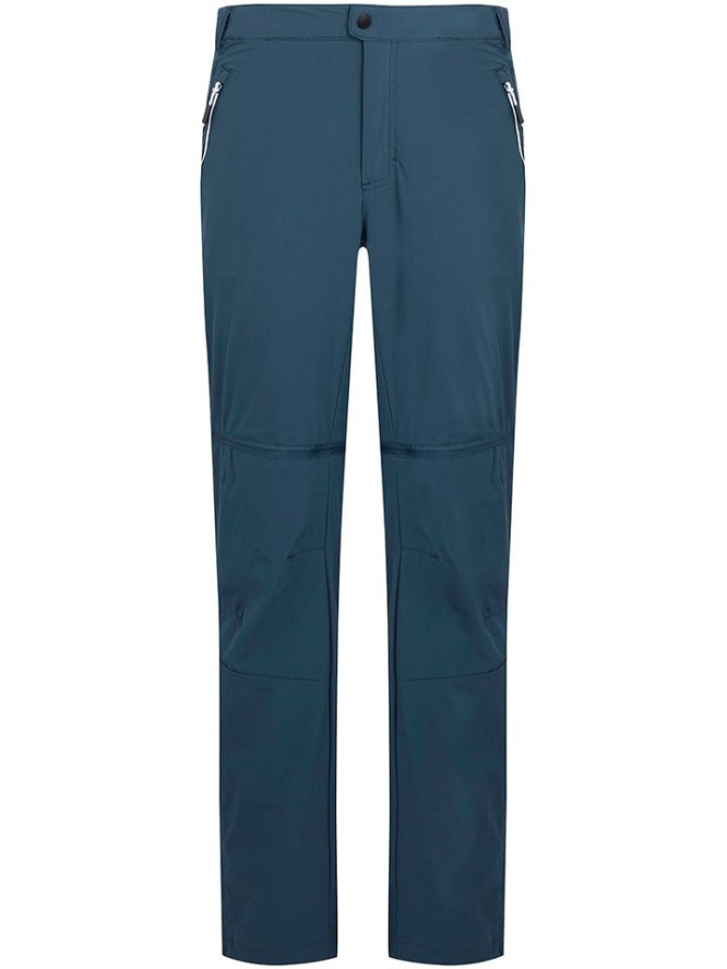 Regatta Spodnie funkcyjne Zipp-Off "Mountain" w kolorze niebieskim rozmiar: 54