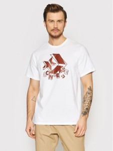 Converse T-Shirt 10022944-A02 Biały Standard Fit