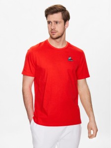 Le Coq Sportif T-Shirt 2310608 Czerwony Regular Fit