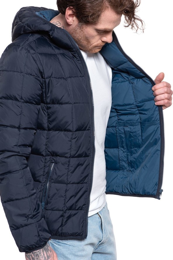 WRANGLER THE PUFFER DARK NAVY W4C6WRXAE