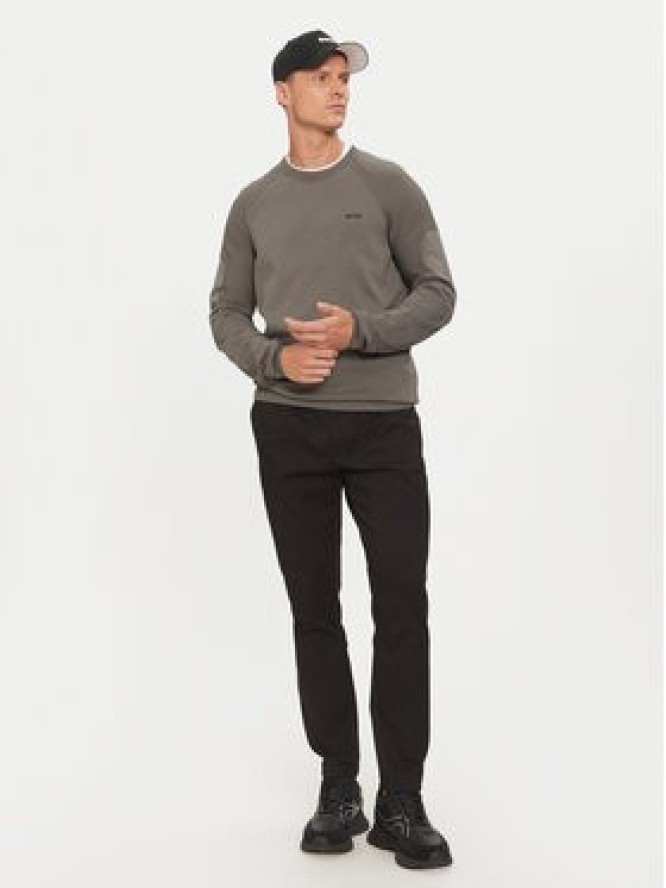 Boss Sweter Perform-X_Cn 50498519 Szary Regular Fit