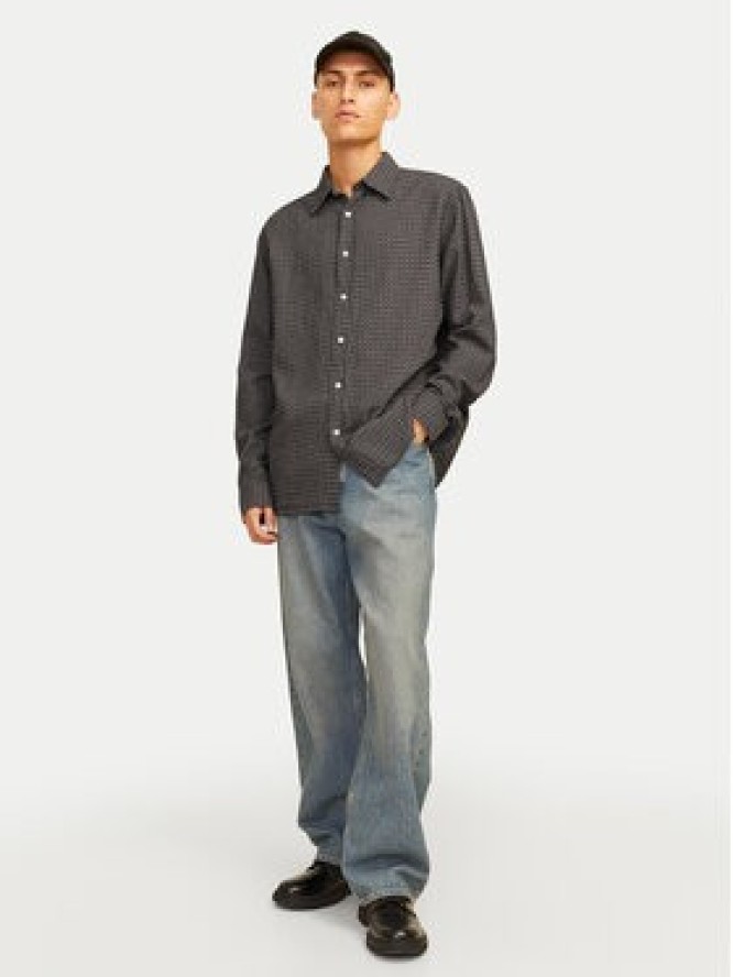 Jack&Jones Koszula Joshua 12260673 Brązowy Relaxed Fit