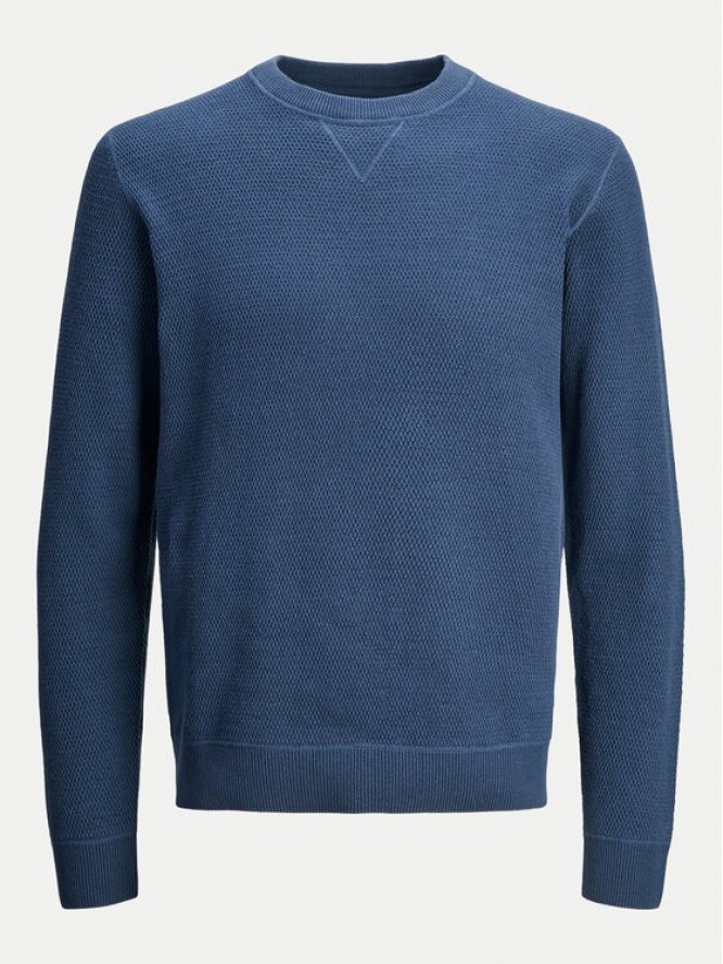 Jack&Jones Sweter 12264668 Niebieski Regular Fit