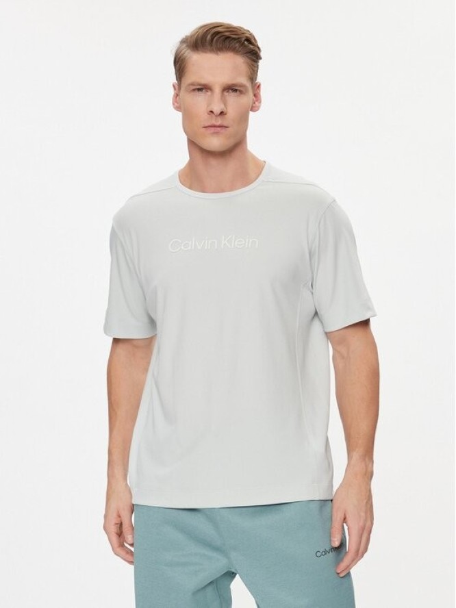 Calvin Klein Performance T-Shirt 00GMS3K107 Niebieski Regular Fit