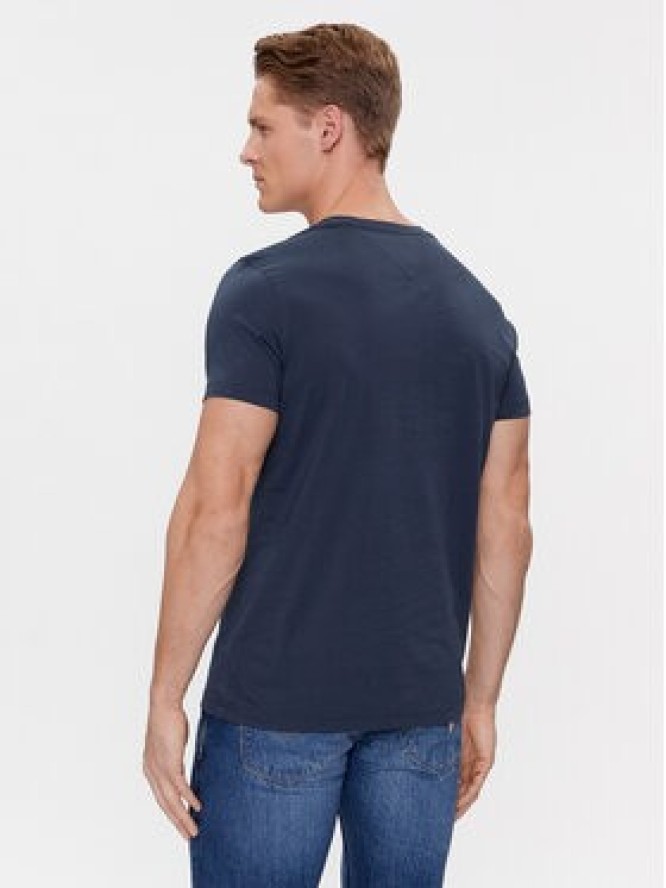 Tommy Jeans T-Shirt DM0DM04410 Granatowy Regular Fit