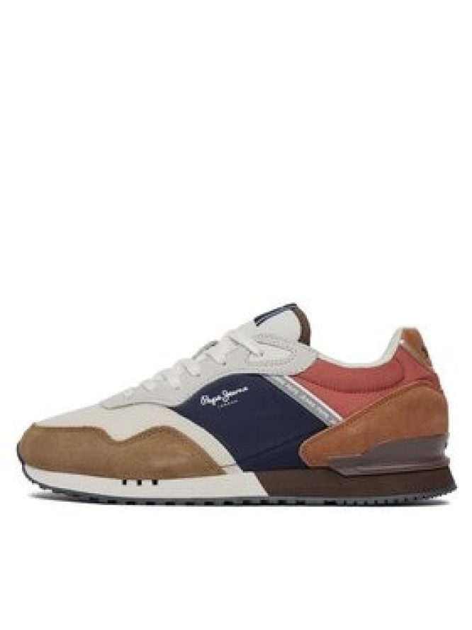 Pepe Jeans Sneakersy London Class M PMS40011 Brązowy