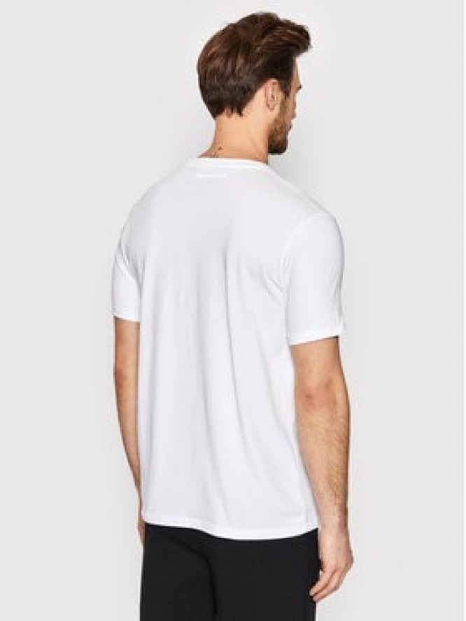 KARL LAGERFELD T-Shirt Crewneck 755027 500221 Biały Regular Fit
