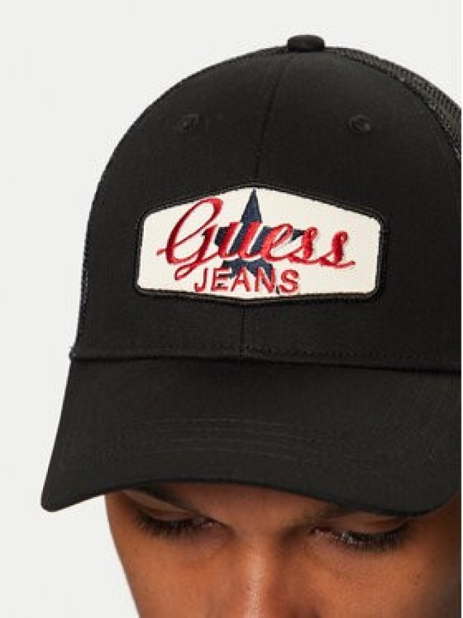 Guess Czapka z daszkiem M5RZ17 WF8V1 Czarny