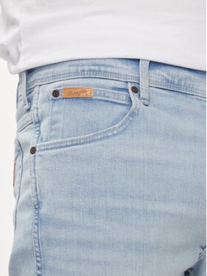Wrangler Szorty jeansowe Texas 112350870 Niebieski Regular Fit