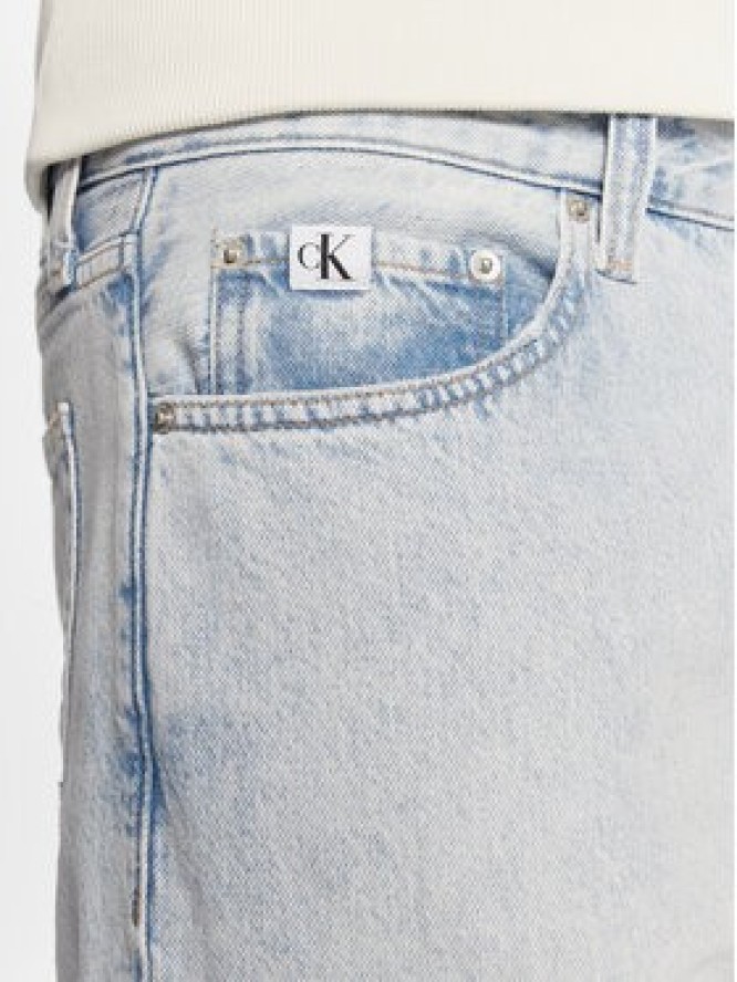 Calvin Klein Jeans Jeansy J30J322404 Błękitny Tapered Fit