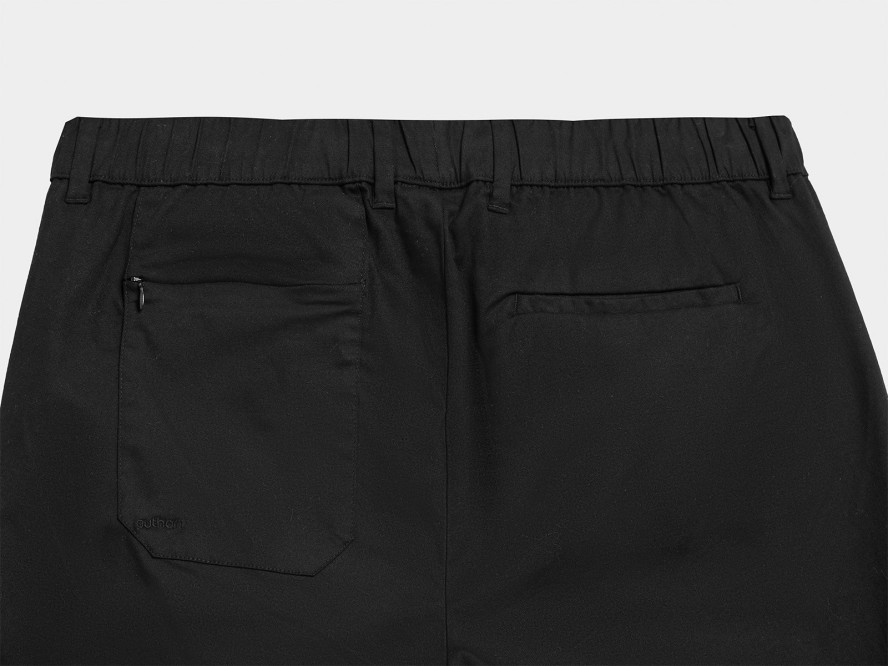 Spodnie casual joggery męskie Outhorn - czarne
