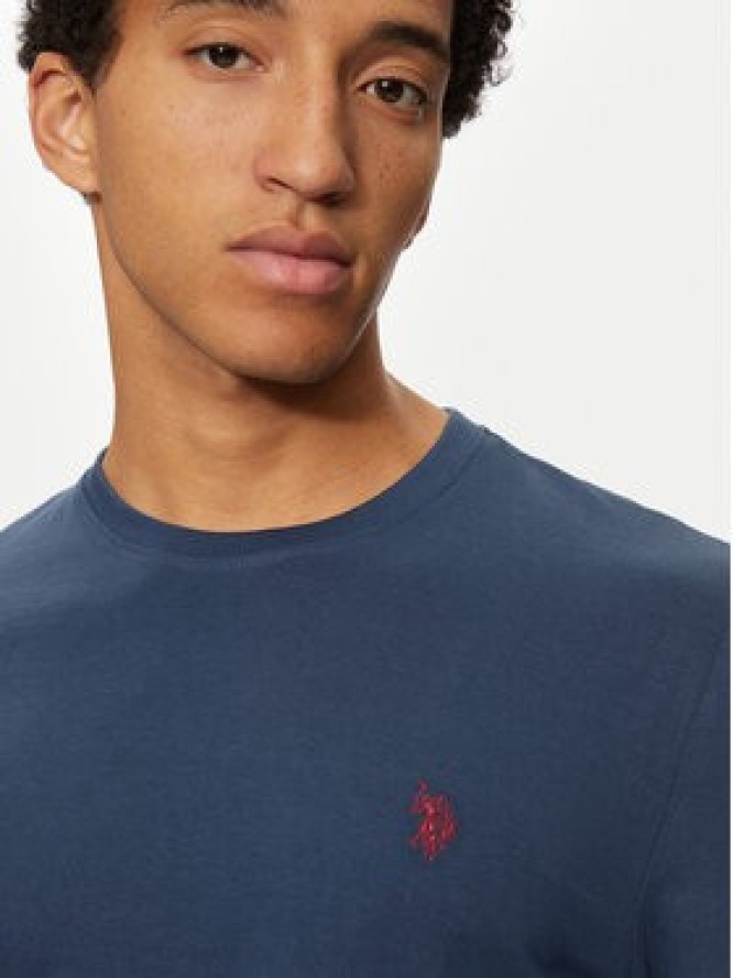 U.S. Polo Assn. Longsleeve MUP1587 Niebieski Regular Fit