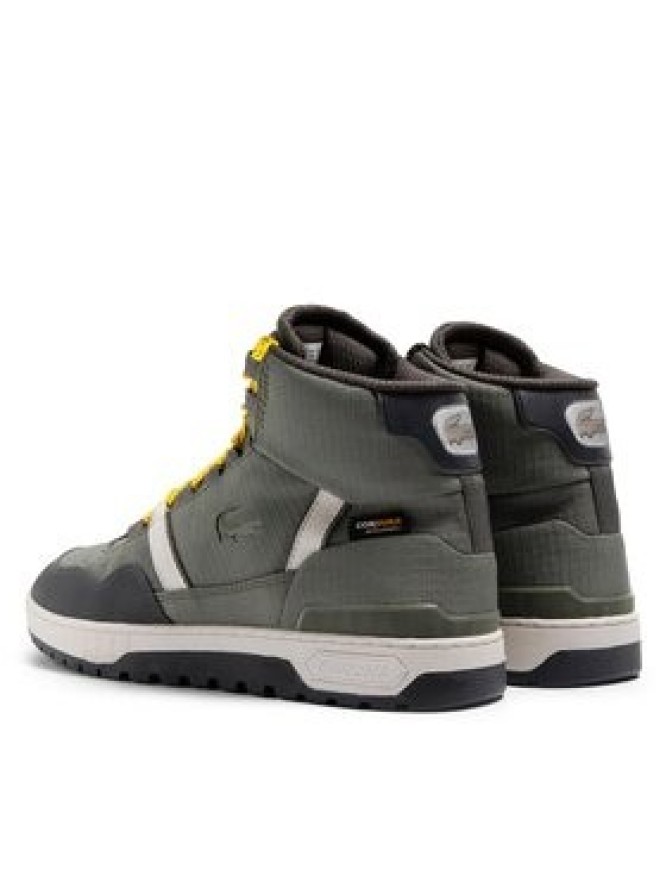 Lacoste Sneakersy T-Clip Winter Mid 746SMA0086 Khaki