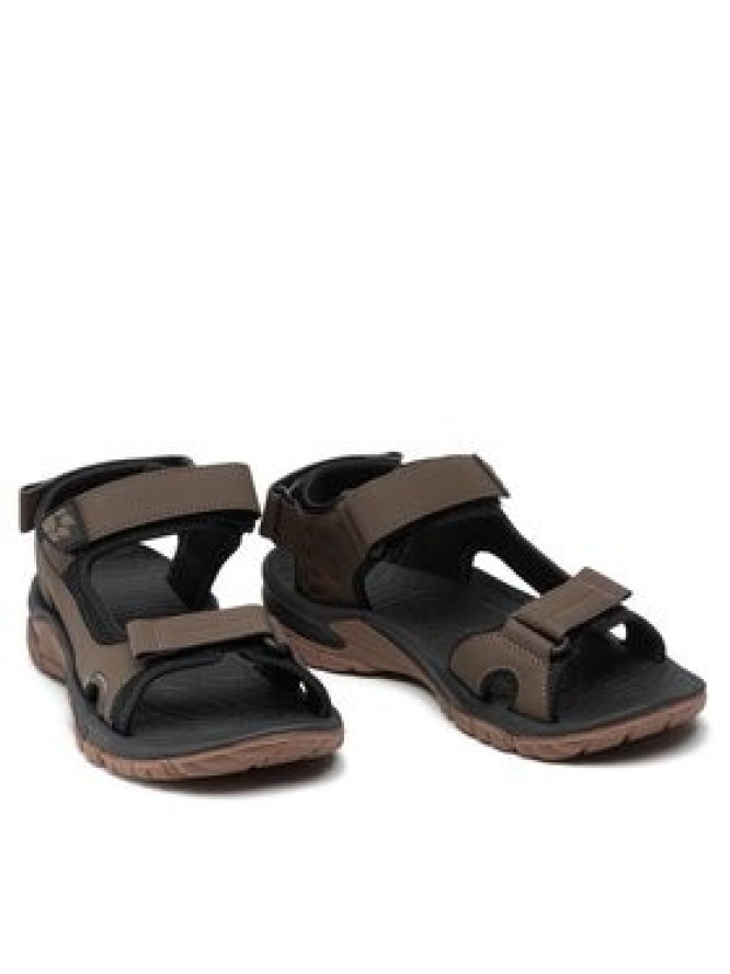 Jack Wolfskin Sandały Lakewood Cruise Sandal M 4019011 Brązowy