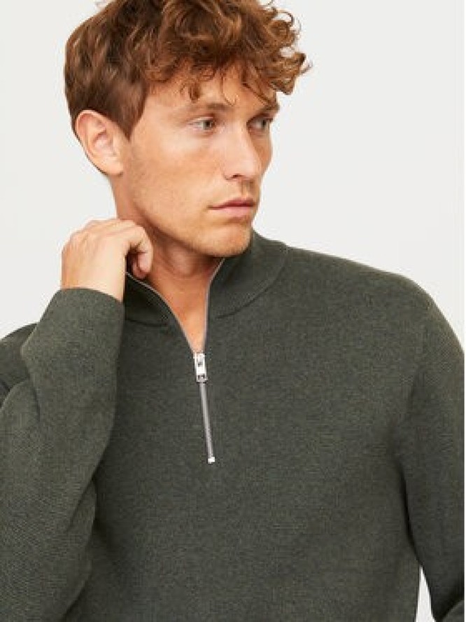 Jack&Jones Sweter Milano 12259664 Écru Relaxed Fit