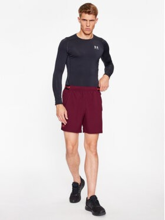 Under Armour Szorty sportowe Ua Vanish Woven 6In Shorts 1373718 Bordowy Fitted Fit
