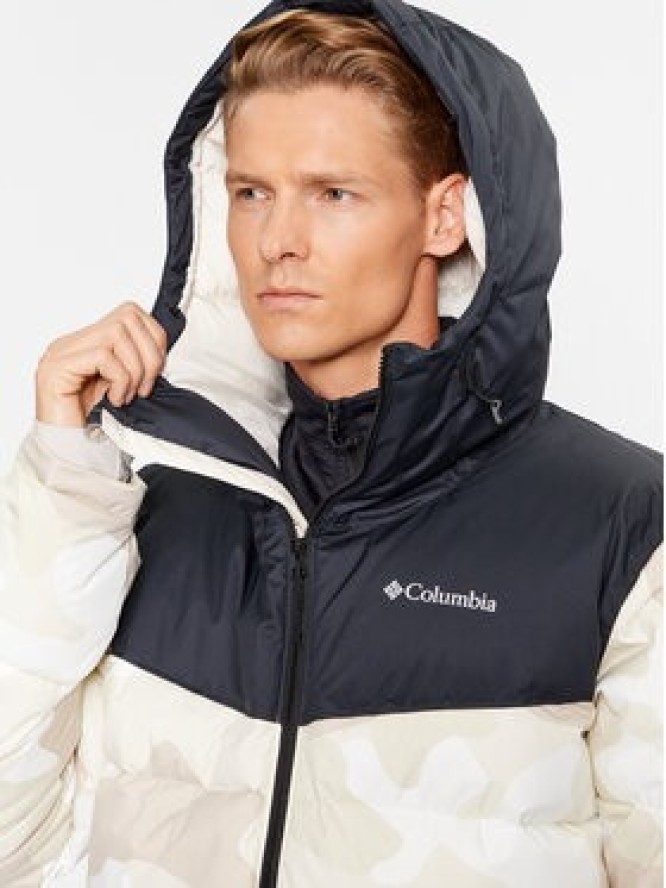 Columbia Kurtka puchowa Iceline Ridge™ Jacket Brązowy Regular Fit